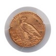 USA, 2,5 Dolara 1914 r., PCGS MS-61