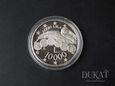 Srebrna moneta 10000 Lirów 2001 r. -  Ostatnie Liry - San Marino