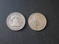 Lot 2 szt. monet 1/2 dolara 1943 r., 1954 r. - USA
