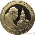 10 ZŁOTYCH 2005 - JAN PAWEŁ II PLATEROWANA - MENNICZA 