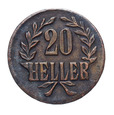 Niemiecka Afryka Wschodnia, 20 Heller 1916 Tabora