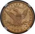 USA, 10 Dolarów Liberty Head 1899 rok, MS 62 NGC /K7/