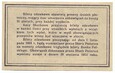 Bilet Zdawkowy 20 Groszy 1924r