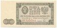 Banknot 2 Złote 1Lipca 1948 r Seria BR
