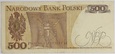 Banknot 500 zł 1979 rok - Seria BH