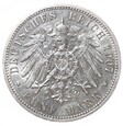 5 marek - Wilhelm II - Cesarstwo Niemieckie - Prusy - 1907 rok - A