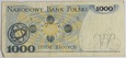 Banknot 1000 zł 1975 rok - Seria AA
