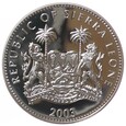 10 dolarów - Ateny 2004 - antyczny łucznik - Sierra Leone - 2003 rok