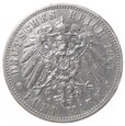 5 marek - Wilhelm II - Cesarstwo Niemieckie - Prusy - 1901 rok - A
