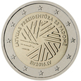 Łotwa 2015 - 2 Euro Łotewska prezydencja w Radzie Unii Europejskiej