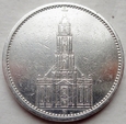 Niemcy - Trzecia Rzesza : 5 marek 1934 A - Kościół - srebro