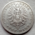 Niemcy - 5 marek - 1874 A - PRUSY - Wilhelm I