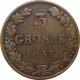 Królestwo Polskie 3 Grosze 1837