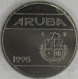 ARUBA 1995 obiegowe 10 centów