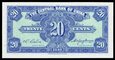 MUS- Chiny, 20 centów 1940, stan 1 (UNC).