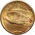 USA, 20 dolarów 1924, Filadelfia, Statua