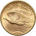 USA, 20 dolarów 1923, Statua