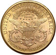 USA, 20 dolarów 1897 S, San Francisco, Liberty