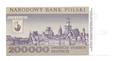 200 000 złotych 1989 rok. UNC
