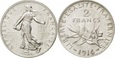 2 franki ( 1914 ) Francja - AG 0,835