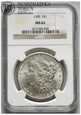 USA, 1 dolar 1900, NGC MS62, #DK