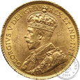 Kanada, 5 dolarów, 1913 rok, złoto