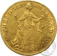Węgry, dukat, Maria Teresa, 1765 rok, złoto