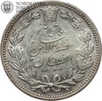 Iran, 5000 dinarów (5 kran), AH1320, Muzaffar al-din Shah
