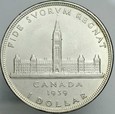 A33. Kanada, Dollar 1939, Parlament, Georg VI, st 2