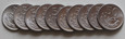 10 x 50 groszy 1985 - z rolki bankowej