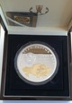 Kazachstan 5000 tenge 20-LECIE NIEPODLEGŁOŚCI - 1 kilogram srebra