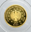 Niemcy, 20 euro 2014, Ksztanowiec, złoto st. 1