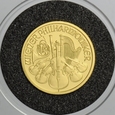 AUSTRIA 10 EURO 2005 FILHARMONICY 1/10 oz Au 999