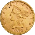 USA 10 DOLARÓW 1893 LIBERTY