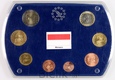 MONAKO - ZESTAW EURO - 2001 - OD 1 CENTA DO 2 EURO