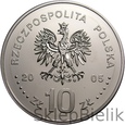 POLSKA - 10 ZŁ - 2005 - PONIATOWSKI - POPIERSIE - Stan: L