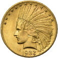 USA, 10 Dolarów 1932 r. 