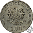 PRL, 100 złotych, 1988, Jadwiga - destrukt