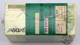 Polska, paczka bankowa, 1000 x 50 złotych, 1988 Seria HC