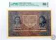 Polska, II RP, 5000 marek polskich, 1920 III Serja H, PMG 66 EPQ