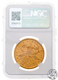 USA, 20 dolarów, 1873 S, Closed 3, NGC AU 55
