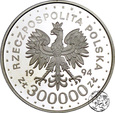 III RP, 300000 złotych, 1994, Kolbe