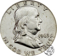 USA, 1/2 dolara, 1963
