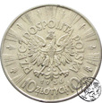 II RP, 10 złotych, 1936, Piłsudski