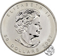 Kanada, 50 dolarów, 2007, uncja palladu
