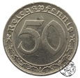 Niemcy, 50 pfennig, 1939 F