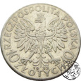 II RP, 10 złotych, 1932, Polonia ze znakiem