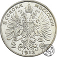 Austria, 2 korony, 1913