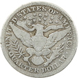 USA - 1/4 DOLARA - 25 CENTÓW - BARBER - 1906 (2)