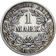 Niemcy - Cesarstwo - 1 Marka 1892 F - Srebro